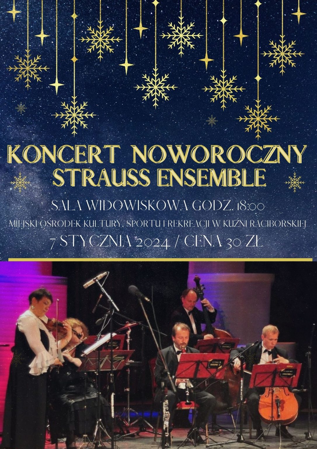 https://kuzniaraciborska.pl/wp-content/uploads/2023/12/Classic-Snowflake-Winter-Concert-Poster-1-1086x1536.jpg